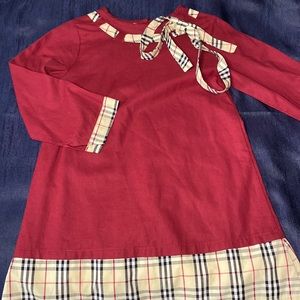 Cute red n plaid dress
